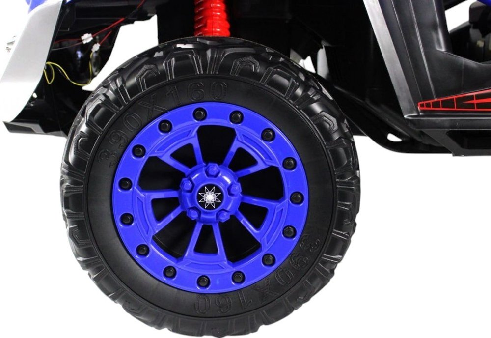 Детский электромобиль RiverToys (М999БХ) (синий)