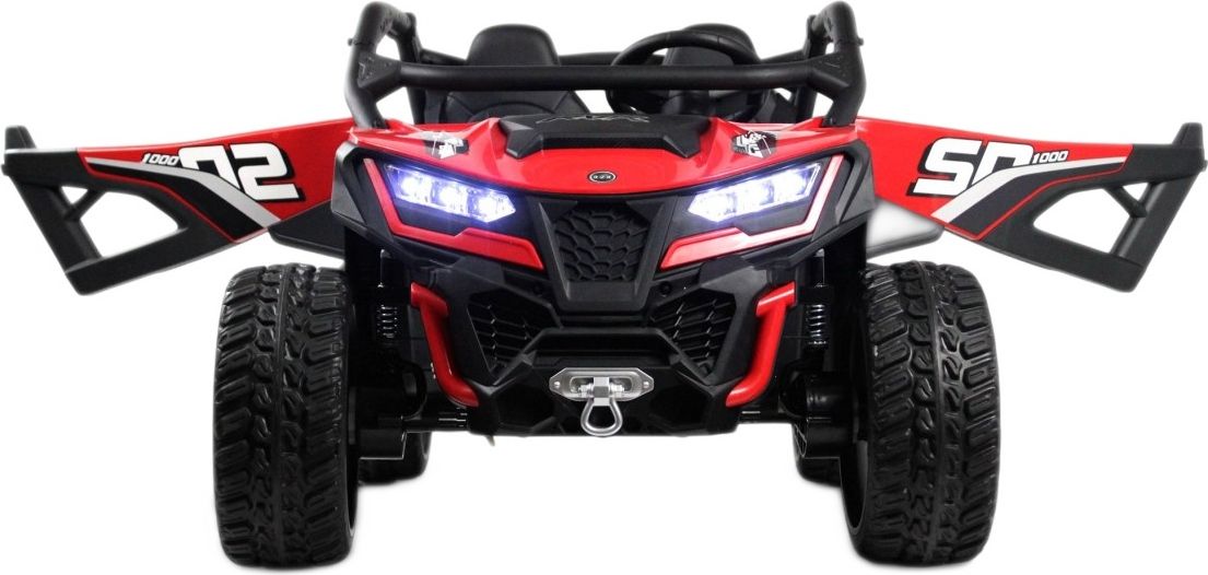 Детский электромобиль RiverToys C555CC красный