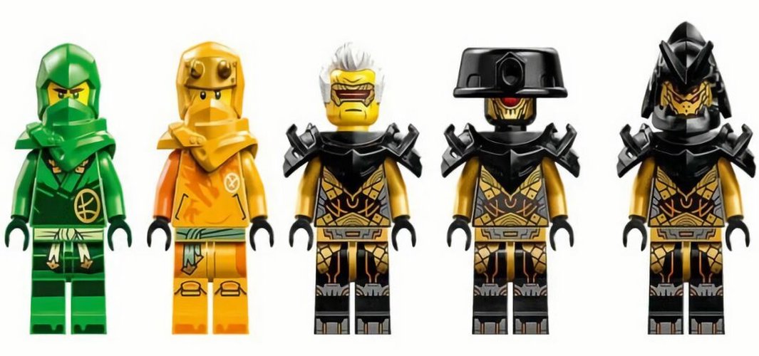 (EU) Конструктор LEGO Ninjago Роботы команды ниндзя Ллойда и Арин (71794)