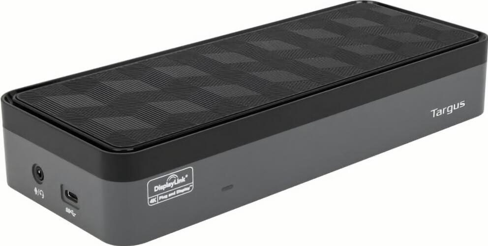 (EU) Док-станция Targus USB-C Universal Quad 4K, 100W Power Delivery, 4x4K