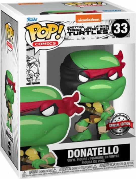 Фигурка Funko POP! Comics: TMNT Donatello Chase (Эксклюзив) (60648)