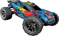 Радиоуправляемая модель трагги Traxxas Rustler 4X4 VX TSM 4WD RTR 1к10 (TRA67076-4-R)
