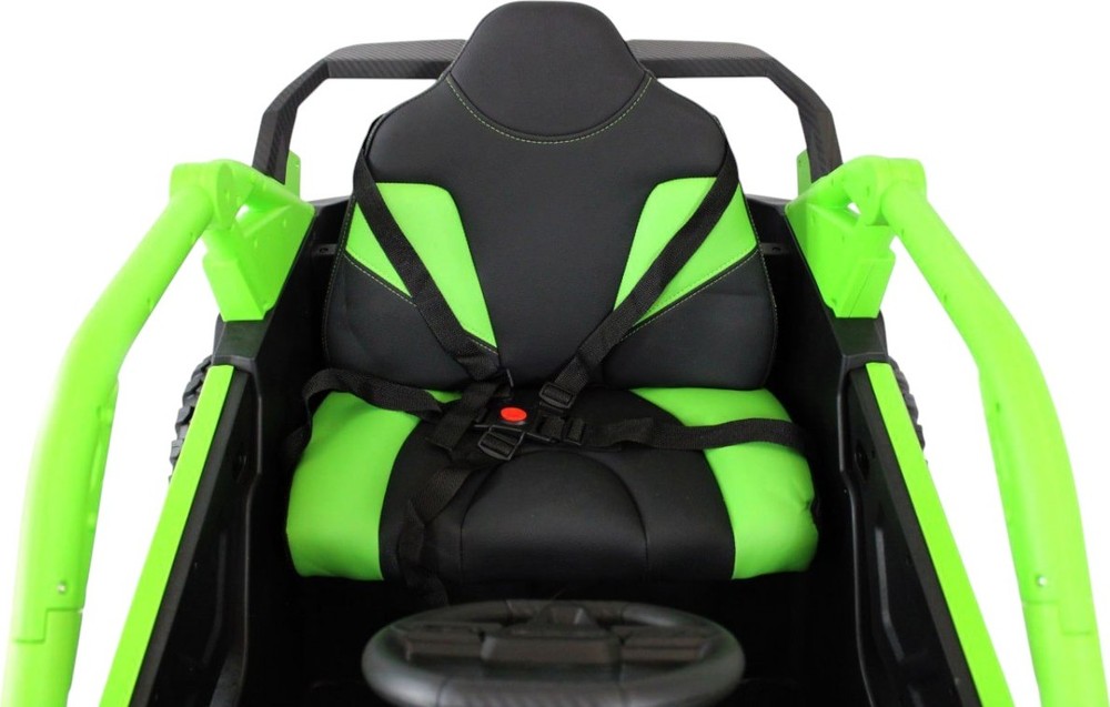 Детский электромобиль RiverToys (Z707ZZ) (зеленый)
