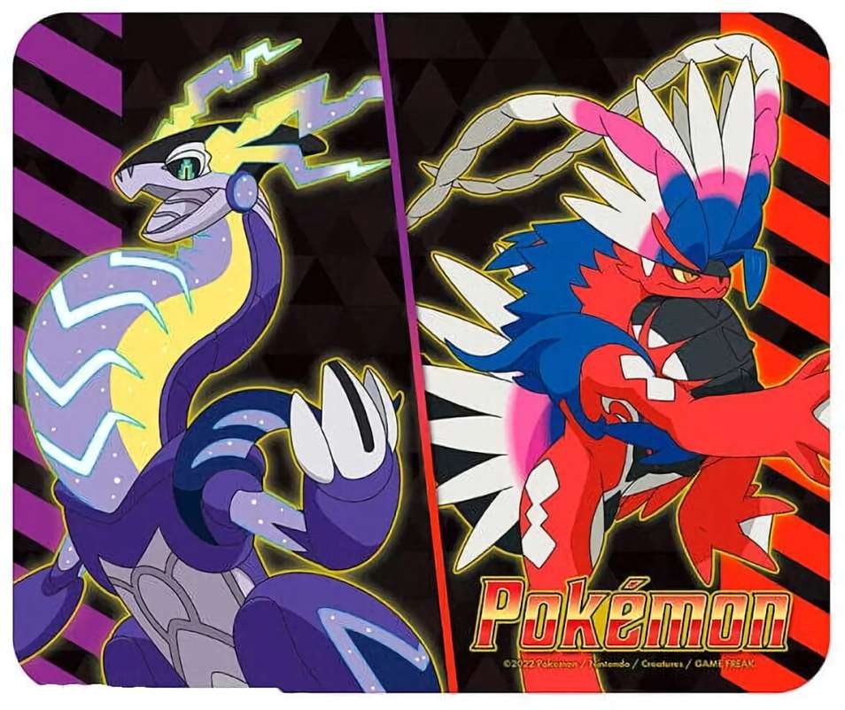 (EU) Игровой коврик для мыши ABYSSE Scarlet & Violet Legendaries Pokémon