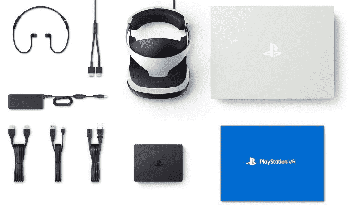 Очки виртуальной реальности Sony PlayStation VR (CUH-ZVR2) + игра VR Worlds