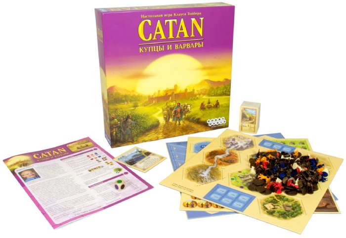 Настольная карточная игра Hobby World Catan: Купцы и варвары (181901)