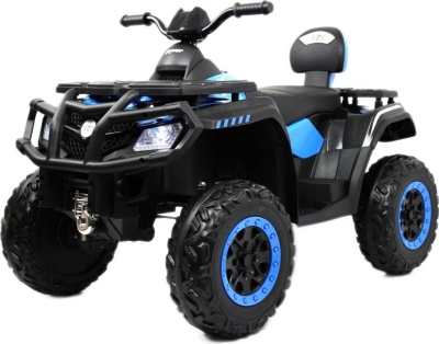 Детский электроквадроцикл RiverToys T001TT 4WD синий