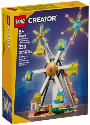 (EU) Конструктор LEGO Creator Колесо обозрения с фейерверком (40758)