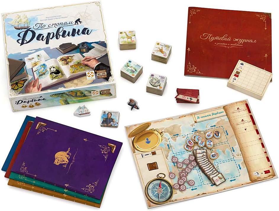 (EU) Настольная игра Стиль жизни По стопам Дарвина