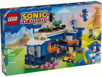 (EU) Конструктор LEGO Sonic Командный грузовик отряда Соника (77006)