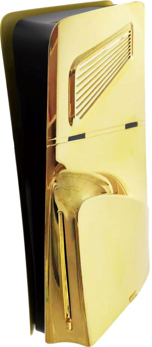 Боковые сменные панели для PS5 Slim (Gold)