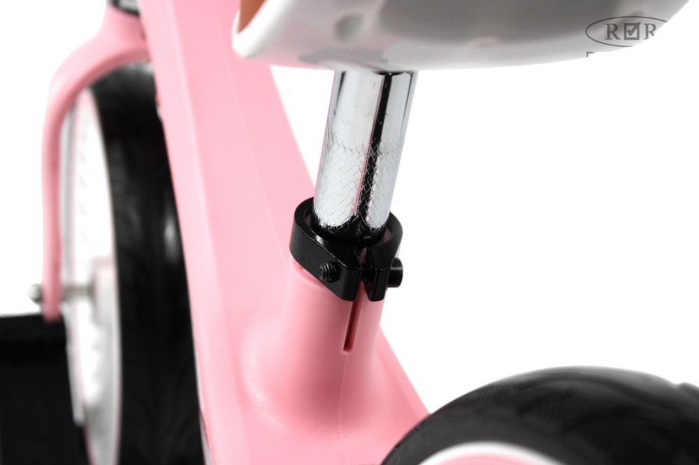 Детский беговел RiverToys (HB-007-12) (розовый)