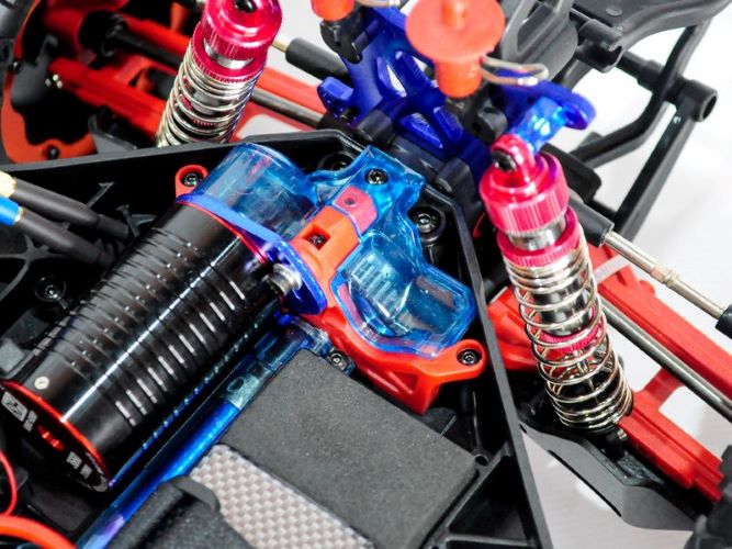 Радиоуправляемая трагги Remo Hobby EVO-R Brushless (зеленая) 4WD 2.4G 1/8 RTR (E666-003)