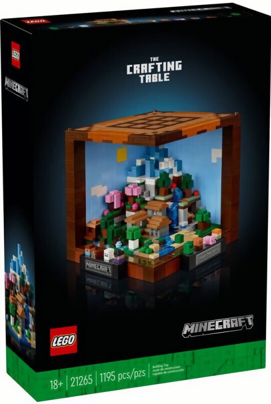 (EU) Конструктор LEGO Minecraft Верстак (21265)