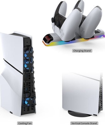 Набор аксессуаров DOBE для PS5 Slim (TP5-35130)