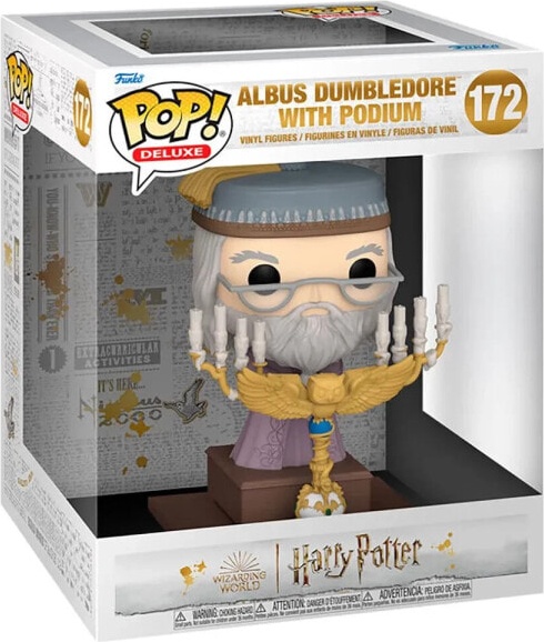 (EU) Фигурка Funko POP! Deluxe: Albus Dumbledore with Podium (172)