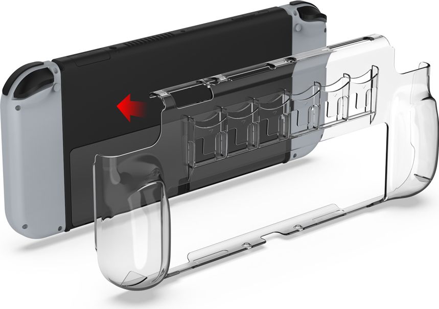 Защитный чехол DOBE для Nintendo Switch OLED (прозрачный) (TNS-1190)