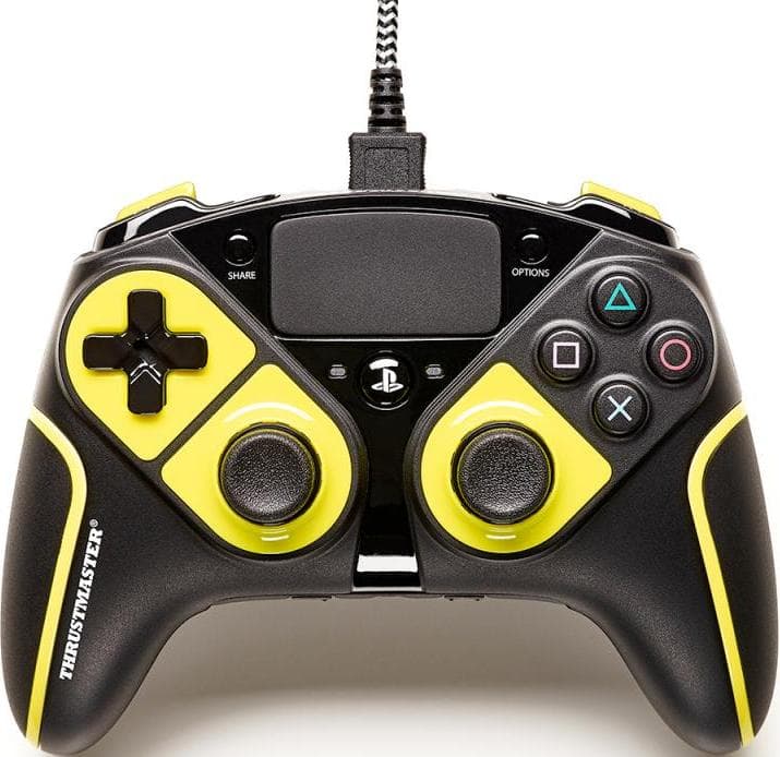 Комплект модулей Yellow Color Pack для Thrustmaster eSwap emea (чёрно-жёлтый)