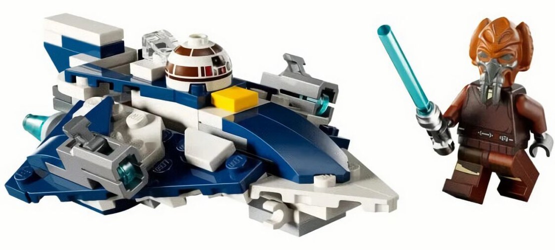 (EU) Конструктор LEGO Star Wars Микро-истребитель Пло Куна "Звездный истребитель джедаев" (75400)