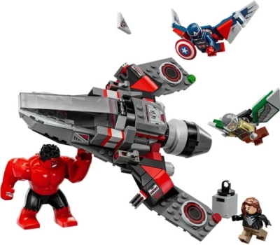 (EU) Конструктор LEGO Marvel Капитан Америка против Красного Халка (76292)