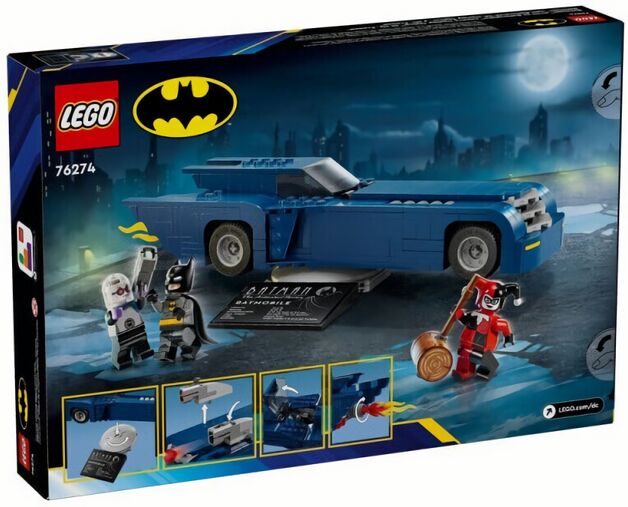 (EU) Конструктор LEGO DC Бэтмен против Харли Квинн и Мистера Фриза (76274)