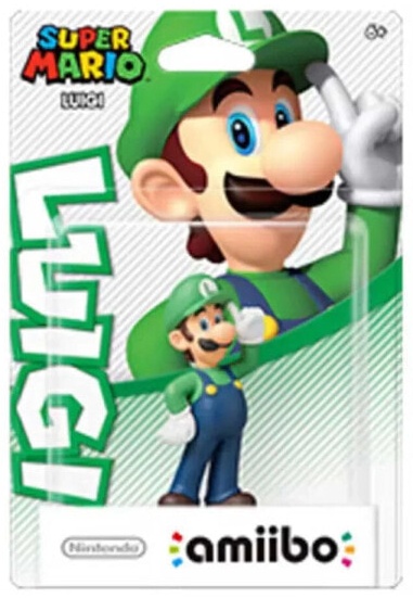 (EU) Интерактивная фигурка amiibo Луиджи (Super Mario Collection)