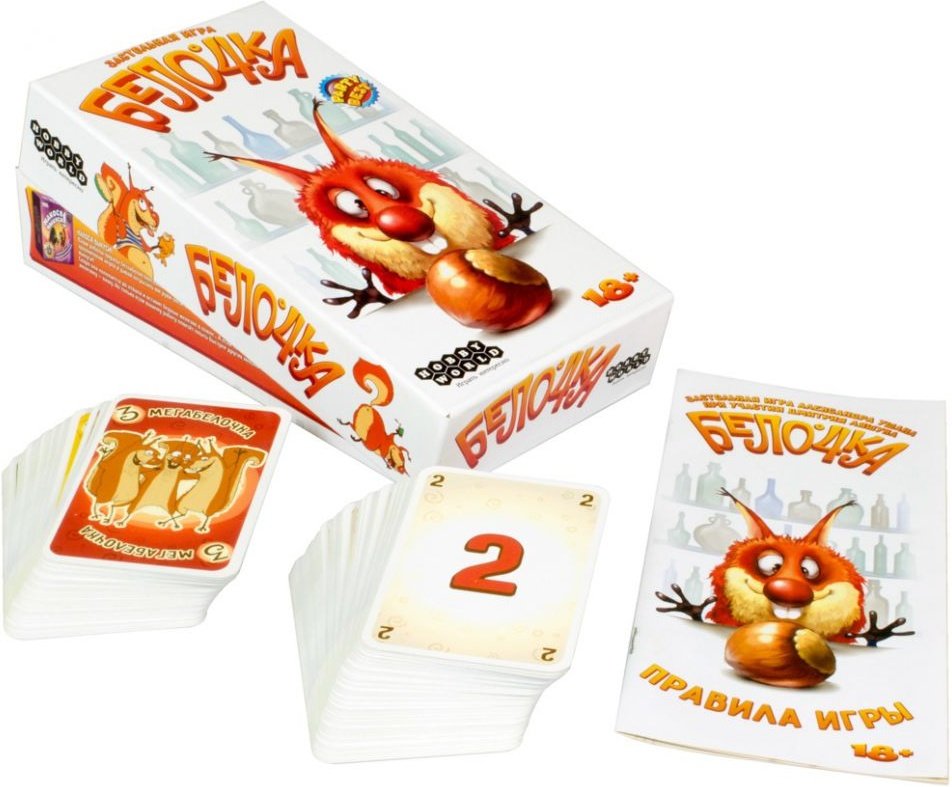 (EU) Настольная игра Hobby World Бело4ка (Белочка)