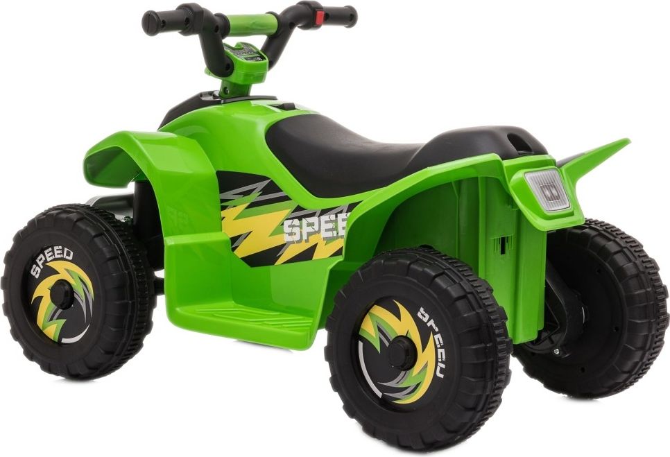 Детский электроквадроцикл RiverToys H001HH зеленый