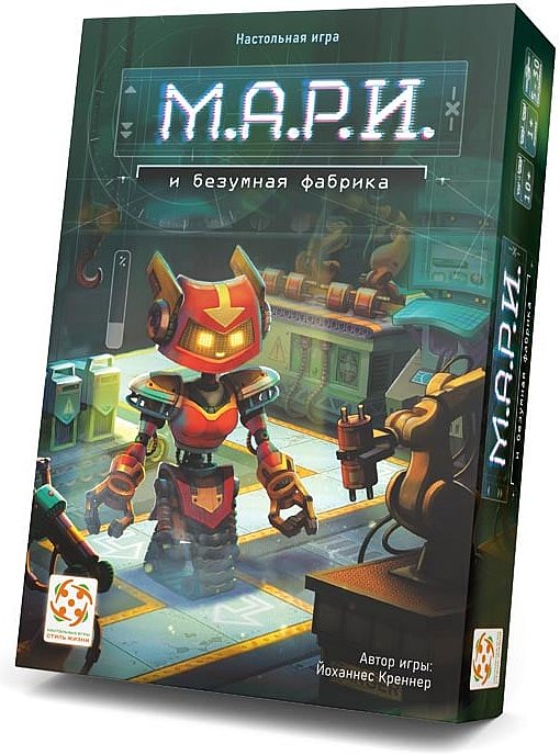 (EU) Настольная игра Стиль жизни М.А.Р.И. и безумная фабрика