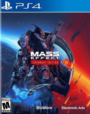 Игра Mass Effect Legendary Edition (PS4, русская версия) Б/У