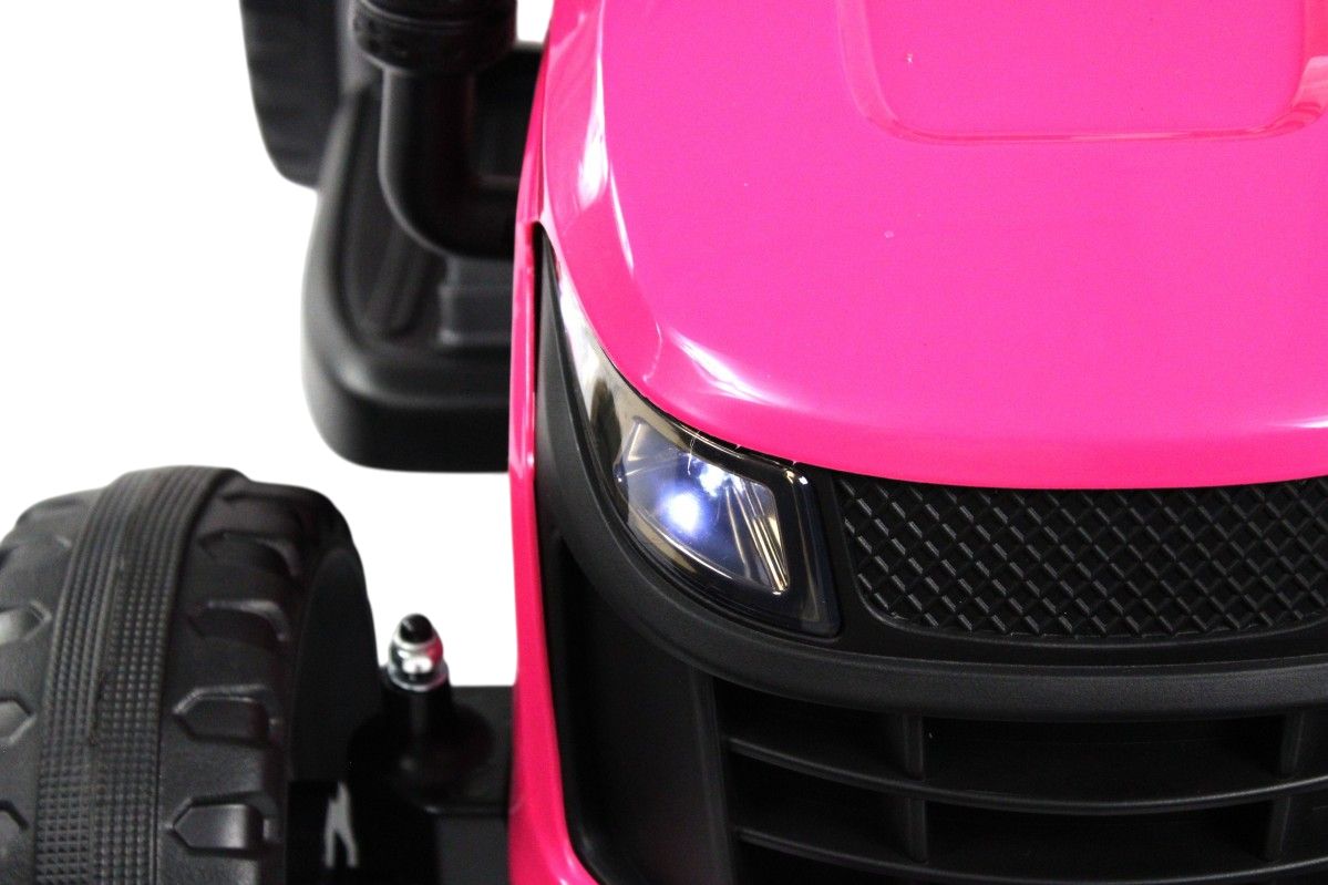 Детский электромобиль RiverToys K111KK розовый