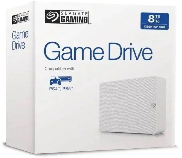 Внешний жёсткий диск HDD Seagate Game Drive 8 ТБ для PS4/PS5