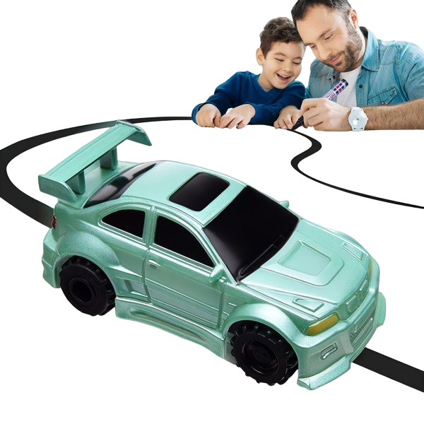 Машинка GOLD LIGHT TOYS 777-005, сенсор, едет по линии