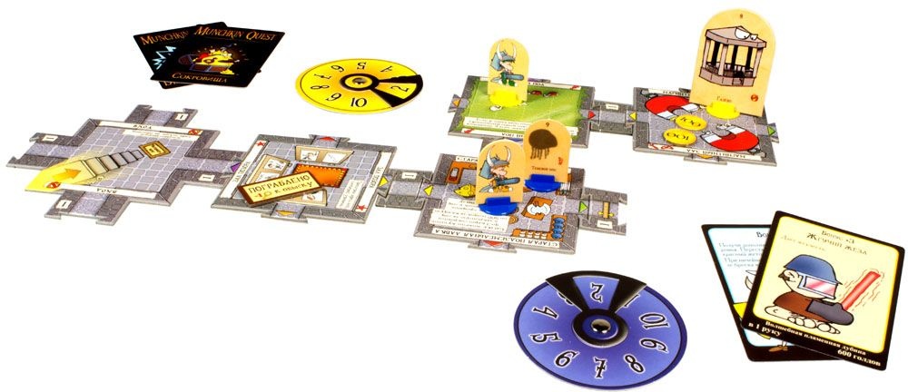 (EU) Настоьная игра Hobby World Манчкин Квест