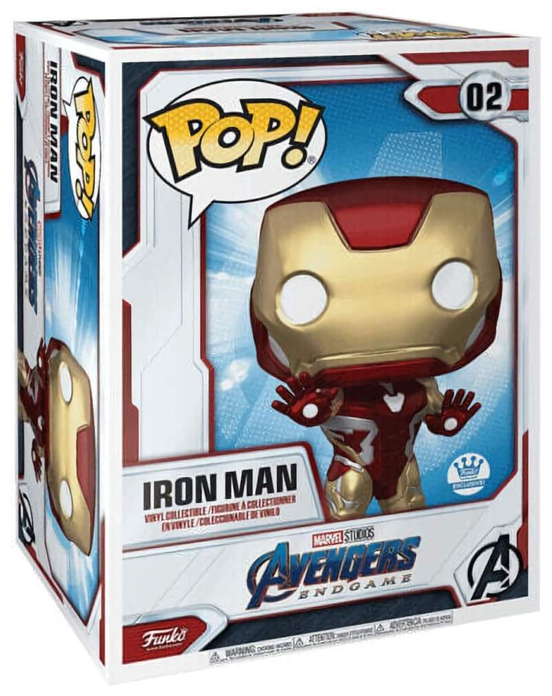(CN) Фигурка Funko Pop! Marvel: Avengers Endgame - Iron Man (Giant) (02)
