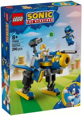 (EU) Конструктор LEGO Sonic Циклон против Метал Соника (77002)