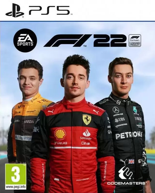 Игра F1 22 (PS5, русская версия) Б/У