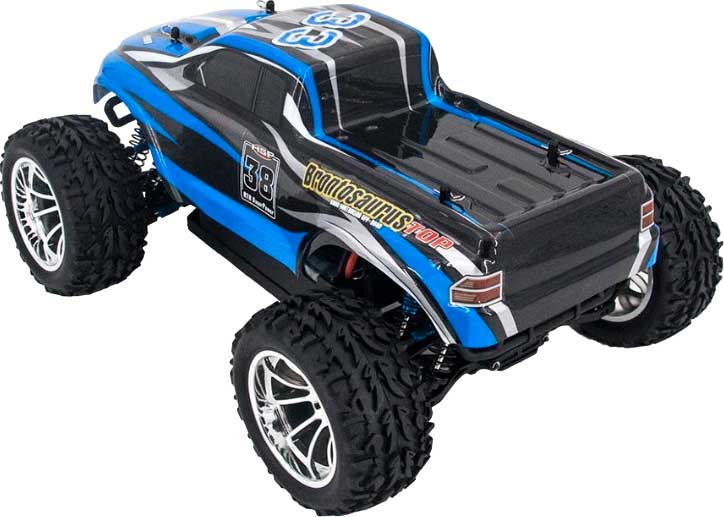 Радиоуправляемая модель HSP Brontosaurus TOP 4WD (1к10) синяя (94111TOP-NC111-BL)