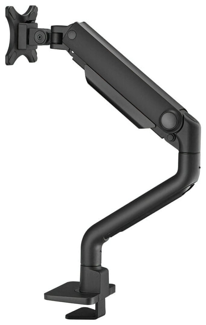 (EU) Аксессуар для монитора Neomounts DS70S-950BL1 NEXT One Full Motion Desk Mount (газлифт, 17-49", 18 кг, VESA 75/100, быстросъемная VESA-пластина) , Чёрный