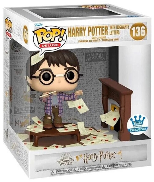 (EU) Фигурка Funko POP! Deluxe:  Harry Potter with Hogwarts Letters (136)