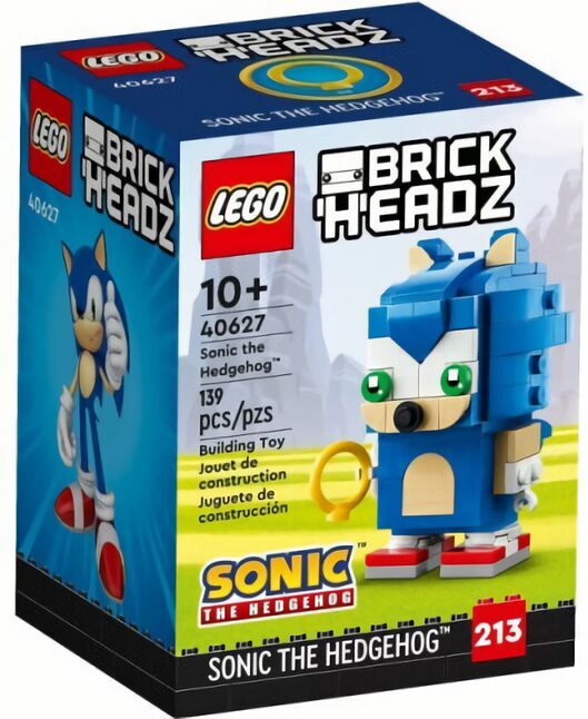 (EU) Конструктор LEGO Brick Headz Sonic the Hedgehog (40627)