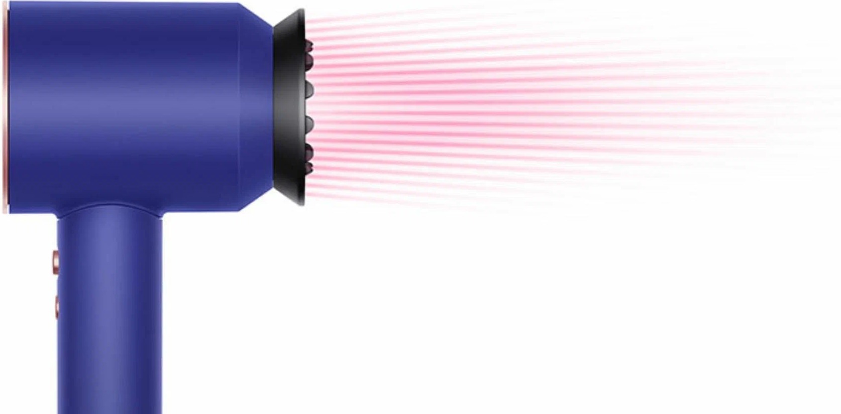 Фен Dyson Supersonic HD07 Gift edition Vinca Blue & Rose (фиалковый/розовый) с подарочным чехлом