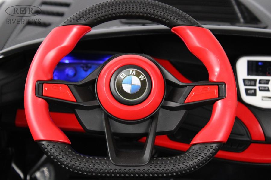 Детский электромобиль RiverToys G007GG черный