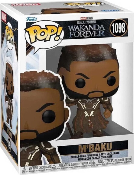 

(EU) Фигурка Funko POP! Marvel Black Panther Wakanda Forever: M'Baku (1098)
