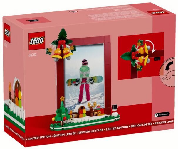 (EU) Конструктор LEGO Holiday Рождественская фоторамка (40702)