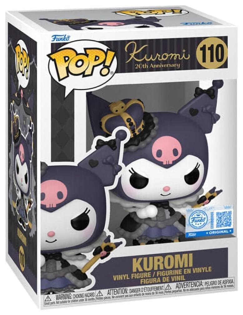 (CN) Фигурка Funko POP! Sanrio: Kuromi - Kuromi (Royal Dress Edition) (110)