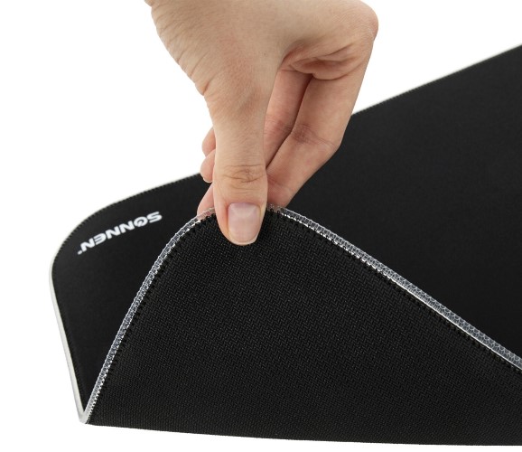 Коврик для мыши и клавиатуры игровой с подсветкой (RGB) SONNEN "CHAMELEON", 800x300х4 мм, 513614