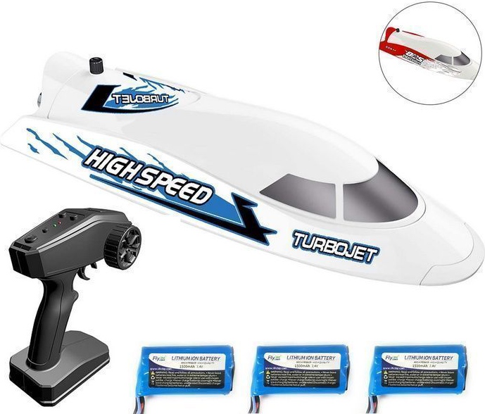 Радиоуправляемый скоростной катер Flytec V008 с водомётом 2.4G RTR(Flytec-V008)