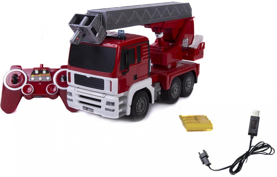 Радиоуправляемая модель пожарная машина Double Eagle 1к20 (E517-003)