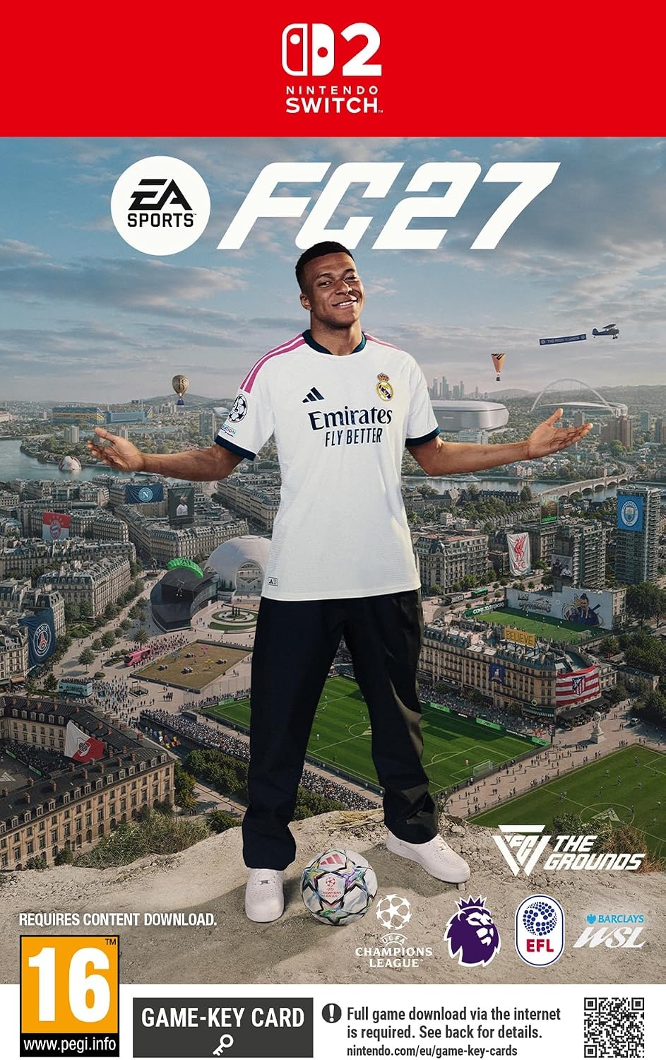 Игра EA Sports FC 27 (FIFA 27) (Nintendo Switch 2, русская версия)